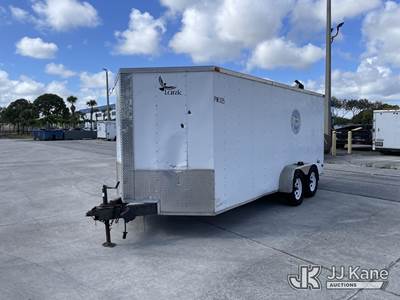 2012 Lark United Manufacturing VT716TA Enclosed Trailer