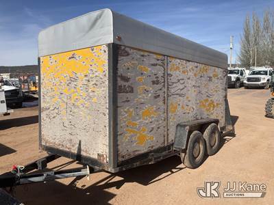 1984 Parkhurst T/A Enclosed Cargo Trailer