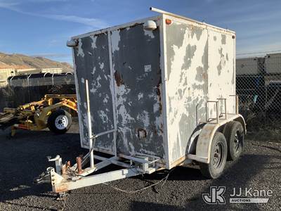 1984 Unknown 8ft Enclosed Trailer This is a Titled Item