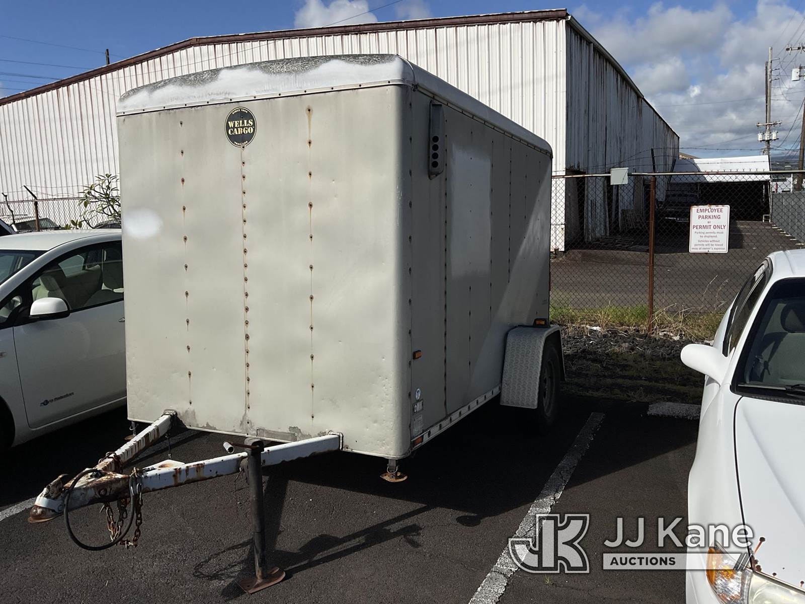 2006 Wells Cargo 10ft S/A Enclosed Cargo Trailer For Sale Hilo, HI