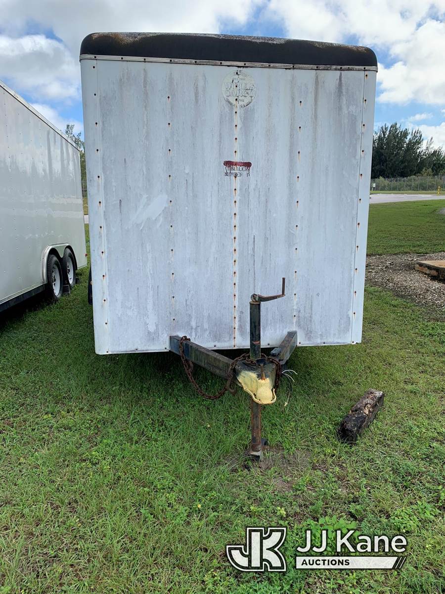 1992 Wells Cargo T/A Enclosed Cargo Trailer For Sale Fort Lauderdale