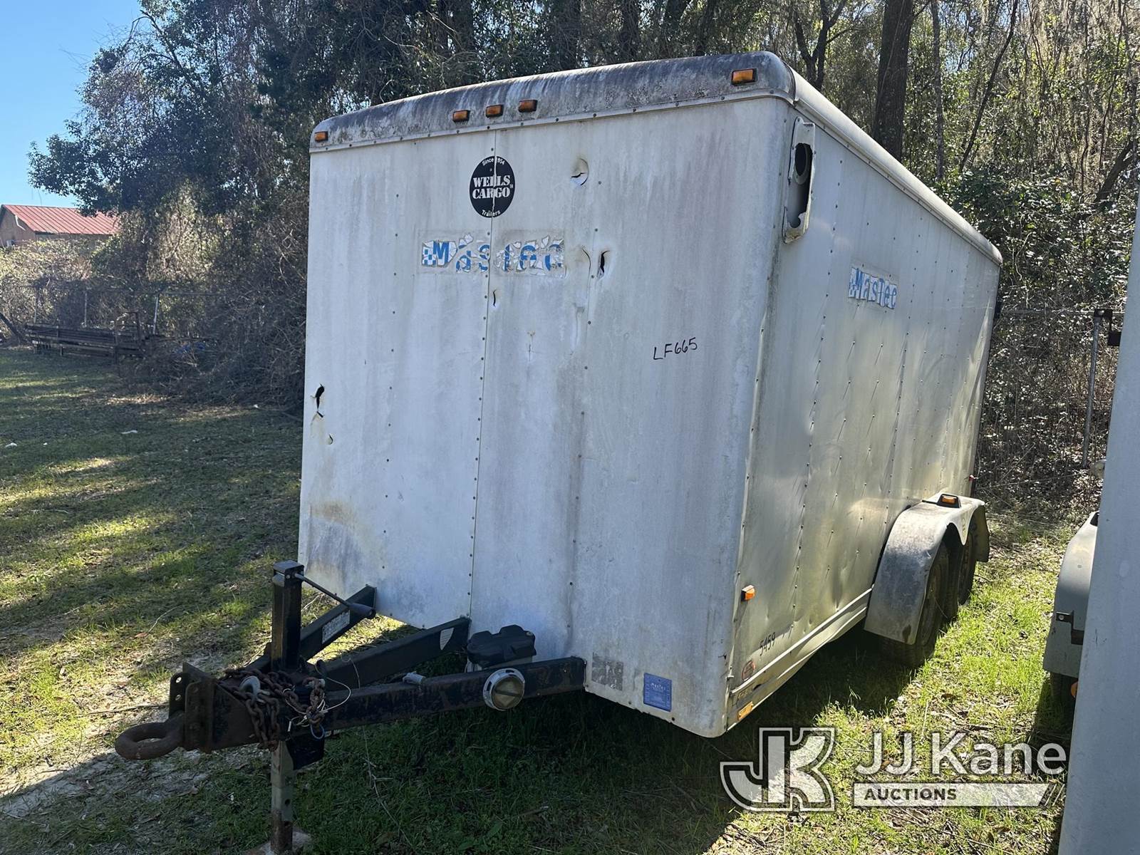 2000 Wells Cargo T/A Enclosed Cargo Trailer For Sale Tallahassee, FL
