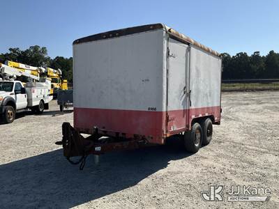 1988 Wells Cargo T/A Enclosed Utility Tool Trailer