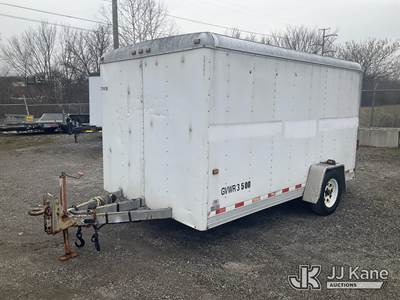 2002 Wells Cargo 8x12 Enclosed Cargo Trailer