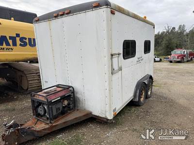 1988 Wells Cargo CW122 Enclosed Cargo Trailer