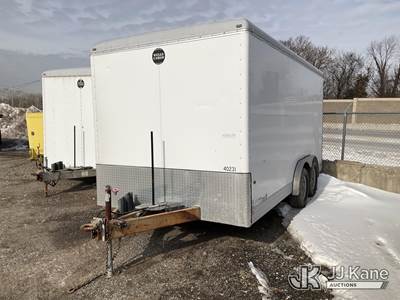 2017 Wells Cargo EW1624 T/A Enclosed Cargo Trailer
