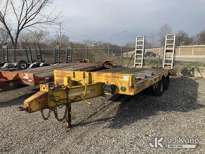1997 Allegheny FB/12T T/A Tagalong Equipment Trailer