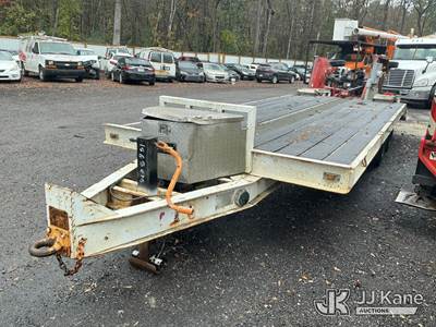 1989 Bame BT92DE T/A Tagalong Equipment Trailer