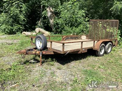 2018 Belmont UT616-TA-7K T/A Tagalong Equipment Trailer