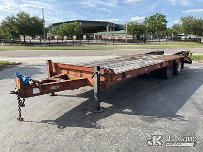 2003 Belshe Industries T/A Tagalong Equipment Trailer