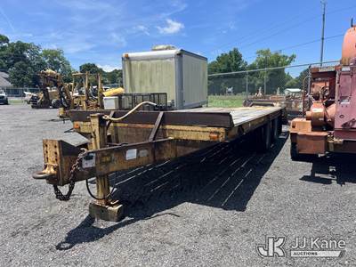 1993 Belshe 9 Ton T/A Tagalong Equipment Trailer