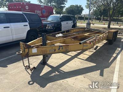 2000 Belshe Industries T/A Tagalong Flatbed Trailer