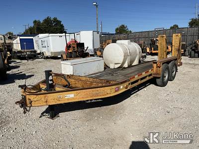 2004 Belshe Industries T/A Tagalong Flatbed Trailer