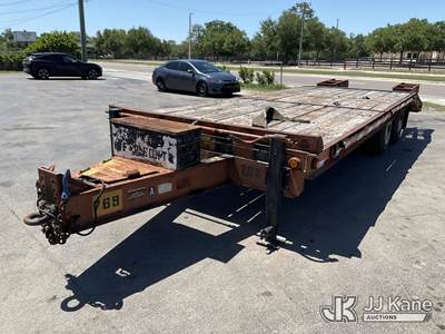 2002 Belshe DT255 T/A Tagalong Equipment Trailer