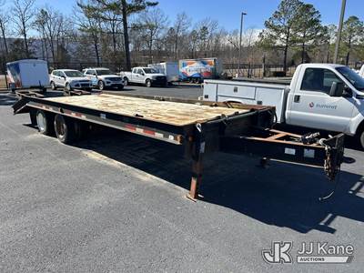 2008 Belshe DT255 T/A Tagalong Equipment Trailer