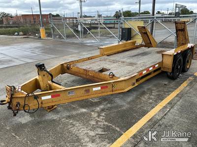 1995 Belshe Industries T-16 T/A Tagalong Flatbed Trailer