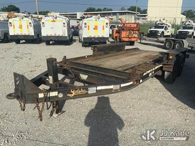 2013 Belshe Industries TB-16 T/A Tilt Deck Tagalong Equipment Trailer