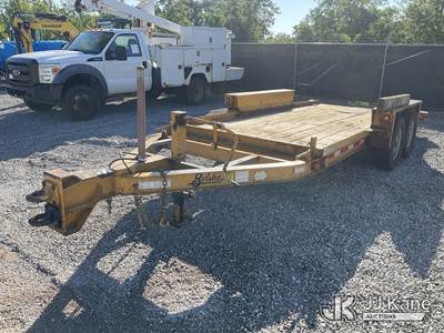 2016 Belshe TB14 T/A Tilt Deck Tagalong Equipment Trailer