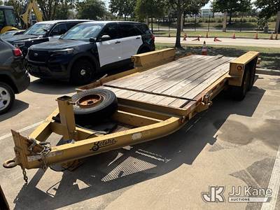 2014 Belshe Industries TB14 T/A Tagalong Flatbed Trailer