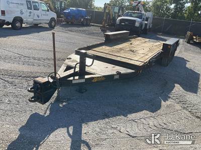 2017 Belshe TB16 T/A Tilt Deck Tagalong Equipment Trailer