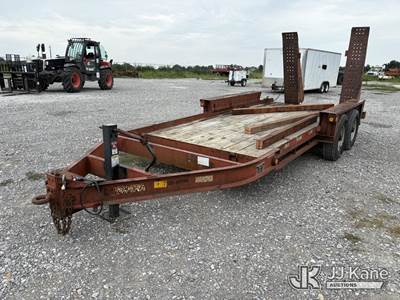 2005 Belshe Industries Unknown T/A Tagalong Flatbed Trailer