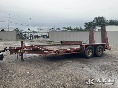 2003 Belshe Industries WB-12 T/A Tagalong Equipment Trailer