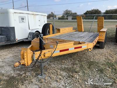 1990 Belshe WB-2 T/A Tagalong Equipment Trailer