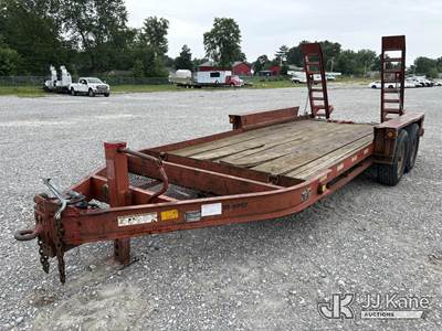 2006 Belshe Industries WB14 T/A Tagalong Equipment Trailer