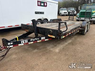2017 Big Tex 14ET-20BK-KR T/A Tagalong Equipment Trailer