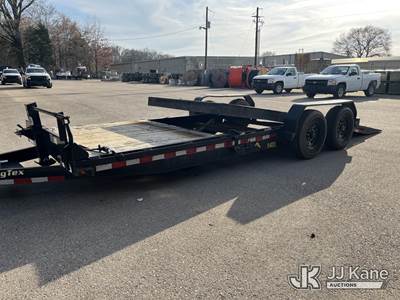 2019 Big Tex 14TL-22BK T/A Tilt Deck Tagalong Equipment Trailer