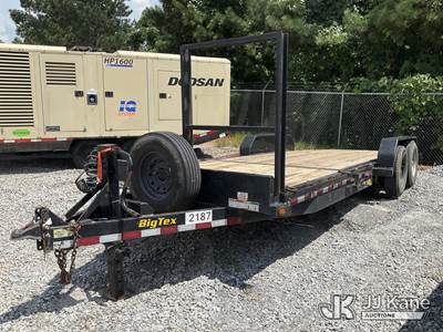 2022 Big Tex 14TL-22BK T/A Tilt Deck Tagalong Equipment Trailer