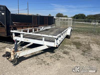 2016 Big Tex 16PI-25 T/A Tagalong Flatbed Trailer