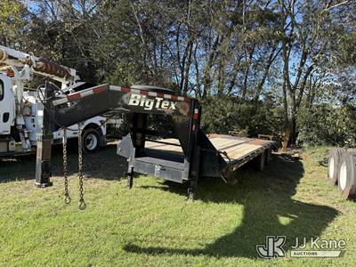 2017 Big Tex 22GN-20BK+5MR T/A Goose Neck Equipment Trailer