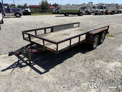 2017 Big Tex 50LA-14 T/A Tagalong Equipment Trailer