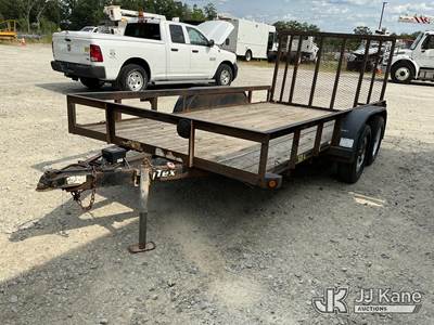 2010 Big Tex 50LA-14 T/A Tagalong Equipment Trailer