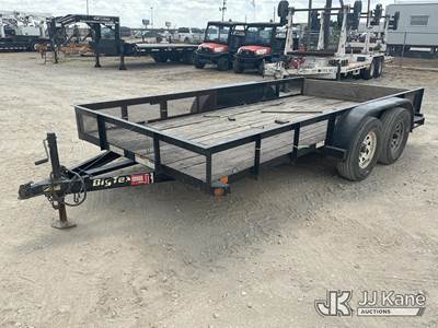 2017 Big Tex 50LA14 14 ft. T/A Tagalong Equipment Trailer