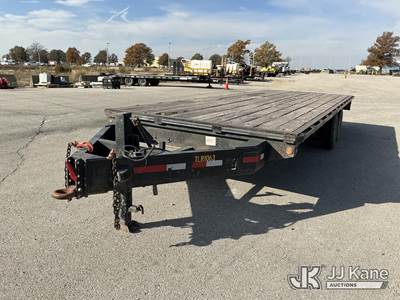 2009 Big Tex T/A Tagalong Flatbed Trailer