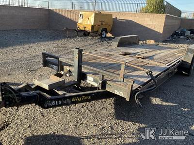 2012 Big Tex Tilt-top Tagalong Equipment Trailer