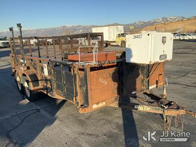 2015 Big Tex 70TV 16ft Equipment Trailer