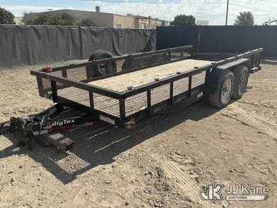 2017 Big Tex T/A Tagalong Flatbed Trailer