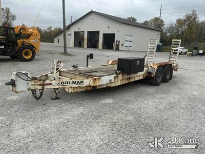 2014 Bri-mar SKYLIFT 40-6000 T/A Tagalong Support Trailer