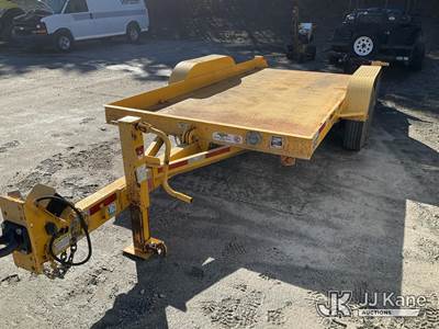 2013 Butler 1416 T/A Tilt Deck Tagalong Equipment Trailer