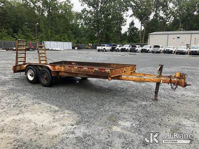 2001 Butler T/A Tagalong Equipment Trailer