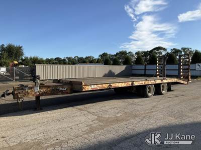 2014 Butler B-4027-A T/A Tagalong Equipment Trailer