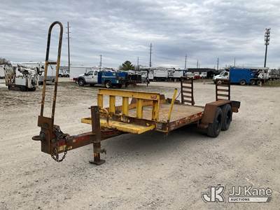 2012 Butler LT-1616-LS T/A Tagalong Equipment Trailer
