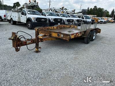 2011 Butler LT-1618-W T/A Tagalong Equipment Trailer