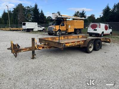 2011 Butler LT-1618-W T/A Tagalong Equipment Trailer