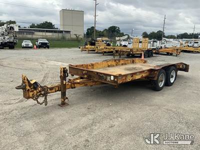 2012 Butler LT-1618-W T/A Tagalong Equipment Trailer