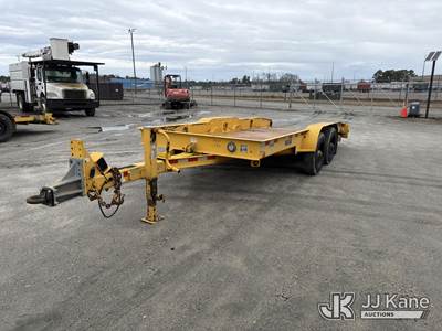 2008 Butler LT-2018-W T/A Axle Tilt-Top Trailer