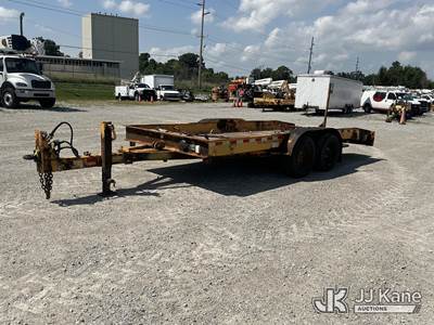 2008 Butler LT-2018-WA T/A Tilt Deck Tagalong Equipment Trailer